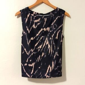 New Jo+Jax Workout Sleeveless Yoga Dance Tank Top Open Tie Back in Onyx Sz XS